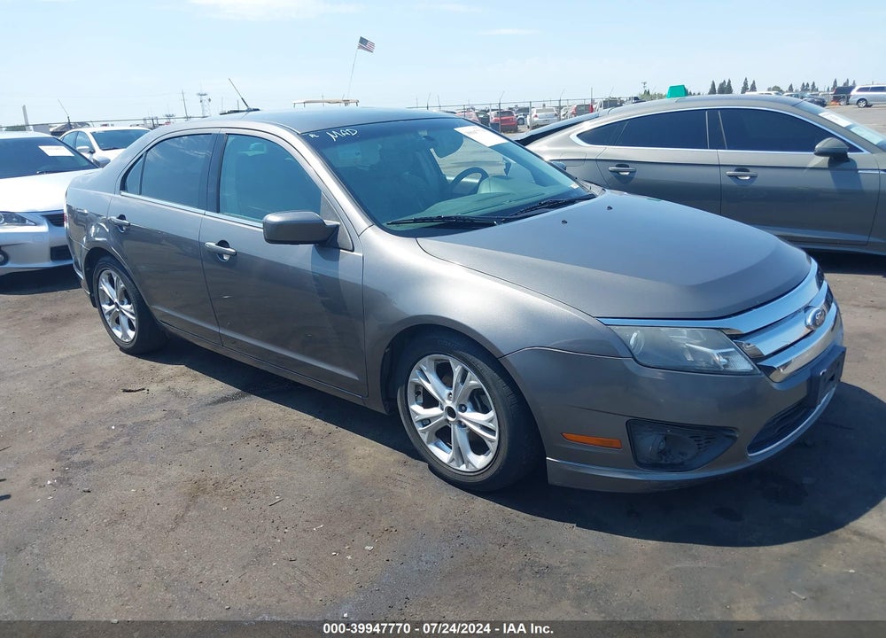 2012 FORD FUSION SE VIN: 3FAHP0HA0CR195197