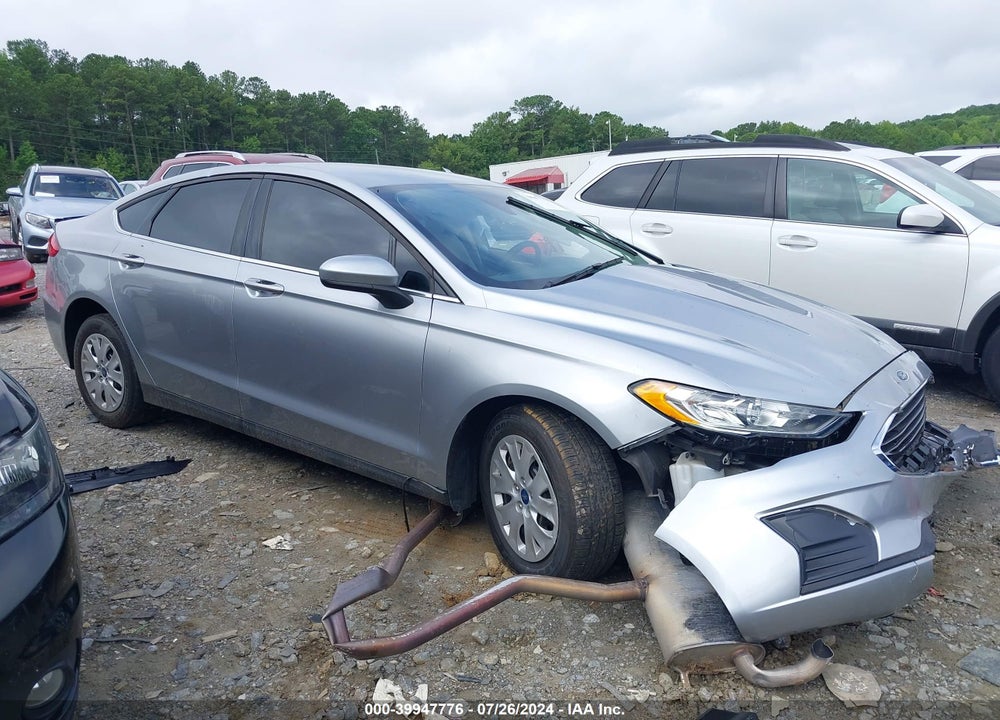 2020 FORD FUSION S VIN: 3FA6P0G71LR206074