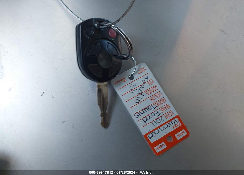 2011 FORD TAURUS SEL VIN: 1FAHP2EW0BG137429