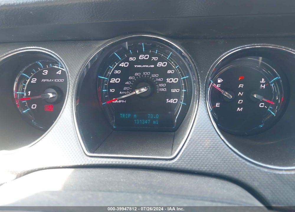 2011 FORD TAURUS SEL VIN: 1FAHP2EW0BG137429