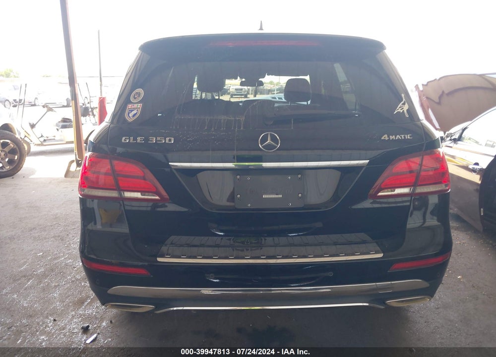 2016 MERCEDES-BENZ GLE 350 4MATIC VIN: 4JGDA5HB6GA666720