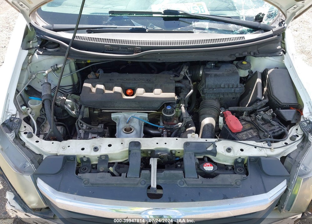 2012 HONDA CIVIC LX VIN: 19XFB2F59CE032931