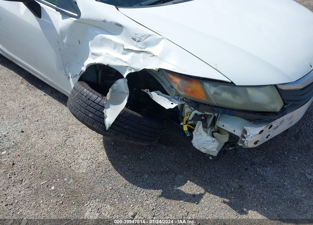 2012 HONDA CIVIC LX VIN: 19XFB2F59CE032931