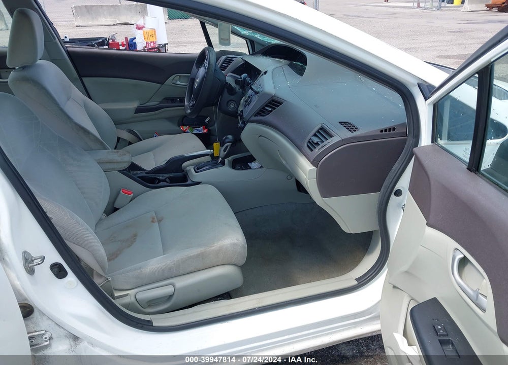 2012 HONDA CIVIC LX VIN: 19XFB2F59CE032931