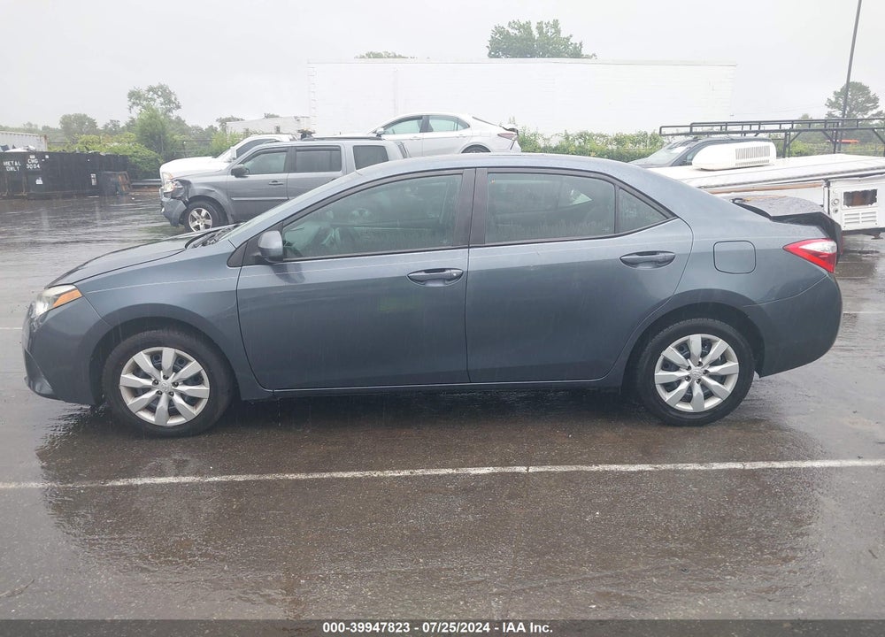 2016 TOYOTA COROLLA LE VIN: 2T1BURHE7GC672140