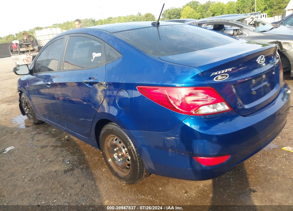 2015 HYUNDAI ACCENT GLS VIN: KMHCT4AE6FU919939