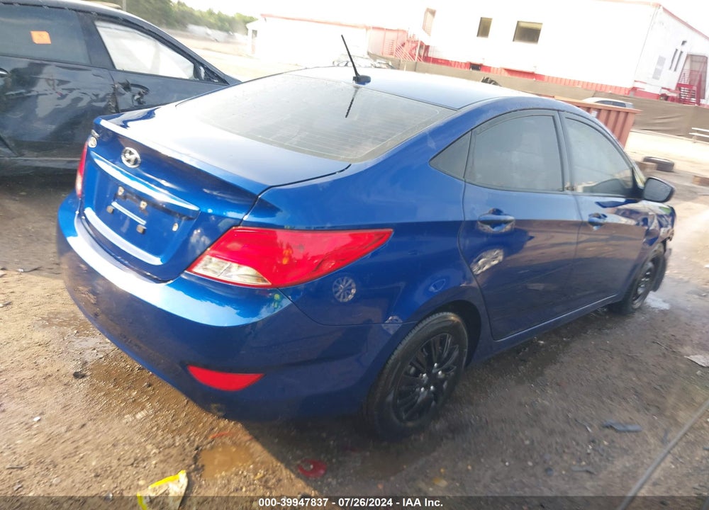 2015 HYUNDAI ACCENT GLS VIN: KMHCT4AE6FU919939
