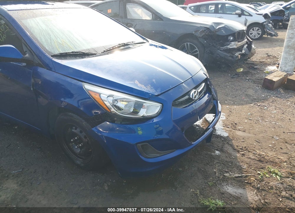 2015 HYUNDAI ACCENT GLS VIN: KMHCT4AE6FU919939