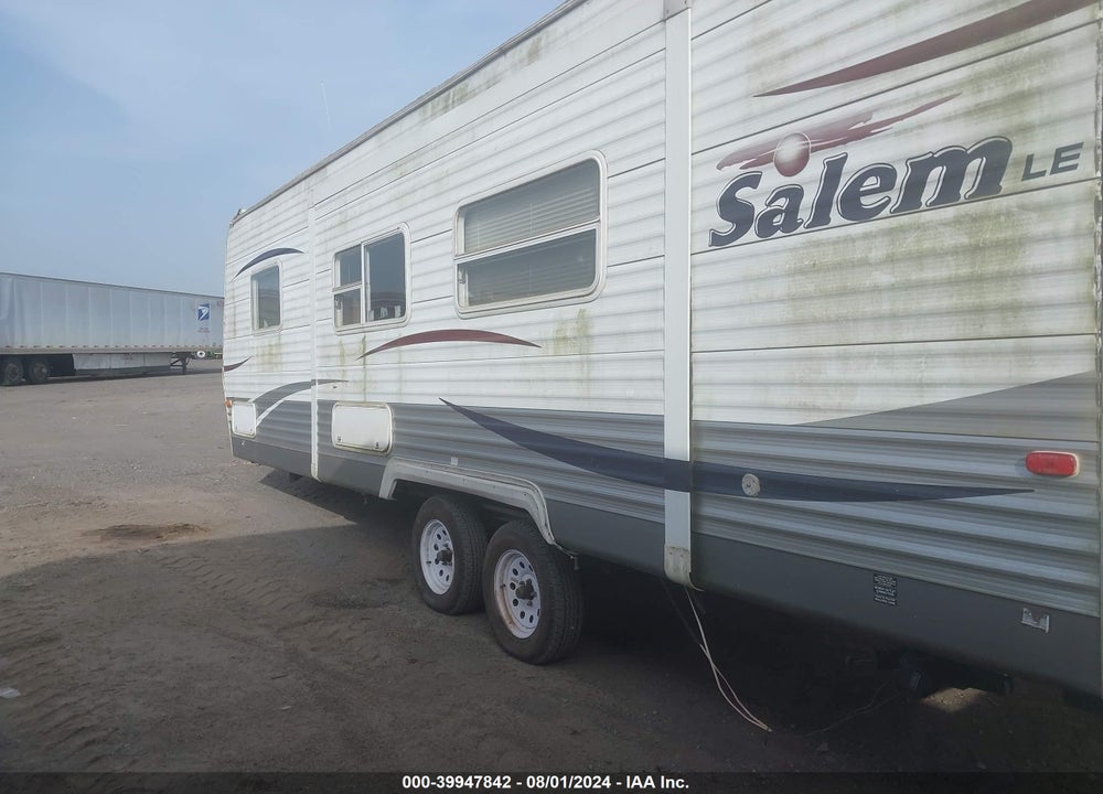 2008 FOREST RIVER SALEM VIN: 4X4TSMC298R396264