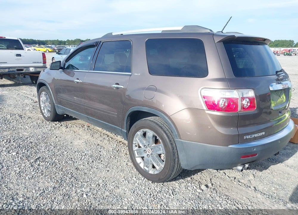 2010 GMC ACADIA SLT-2 VIN: 1GKLRNED0AJ104516