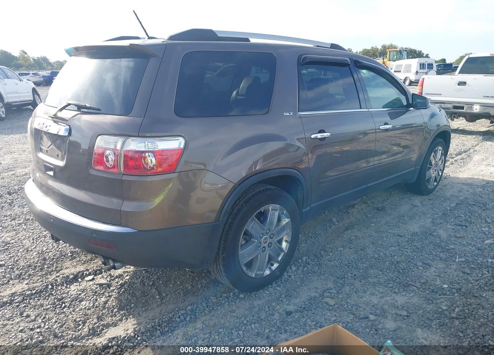 2010 GMC ACADIA SLT-2 VIN: 1GKLRNED0AJ104516