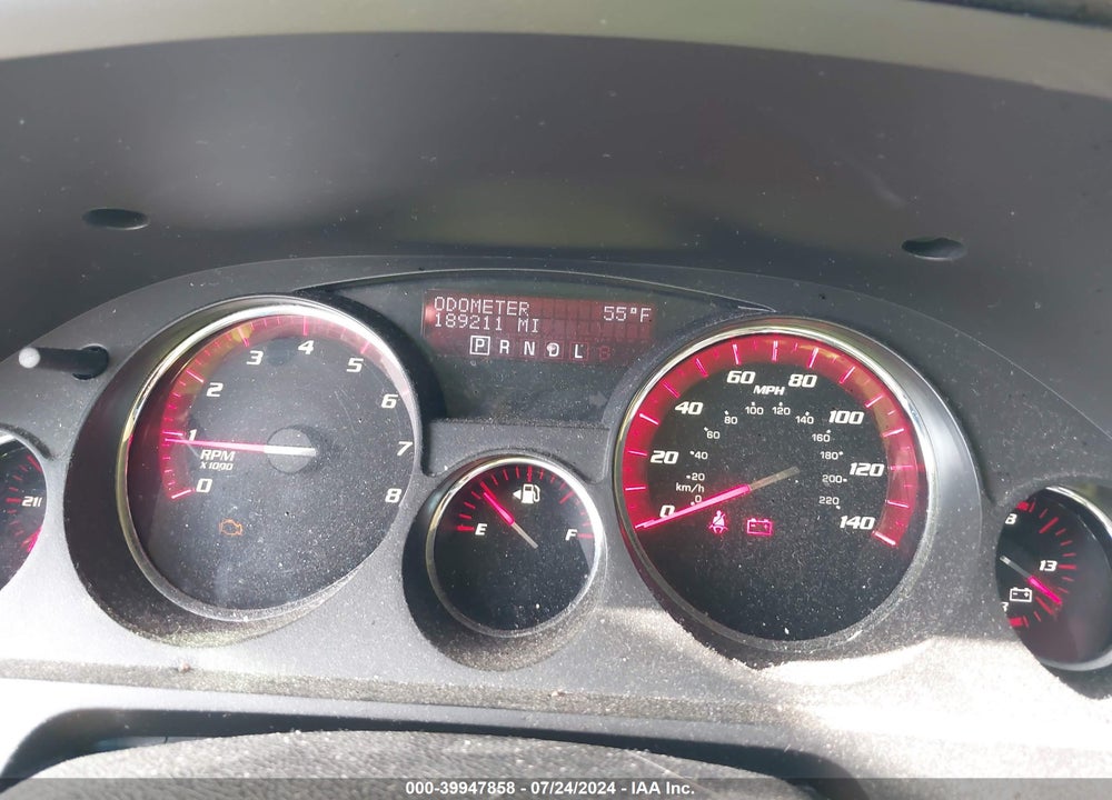 2010 GMC ACADIA SLT-2 VIN: 1GKLRNED0AJ104516