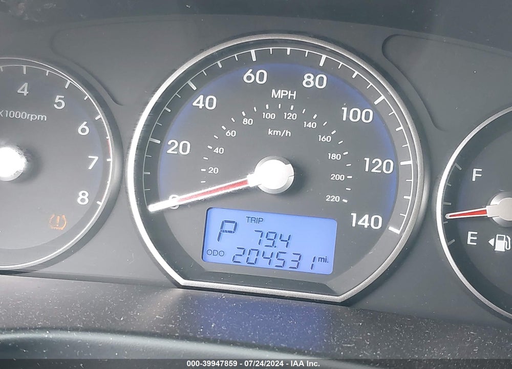 2010 HYUNDAI SANTA FE GLS VIN: 5NMSG3AB3AH390972