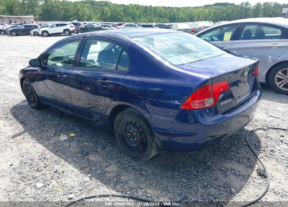 2008 HONDA CIVIC LX VIN: 2HGFA15588H523292