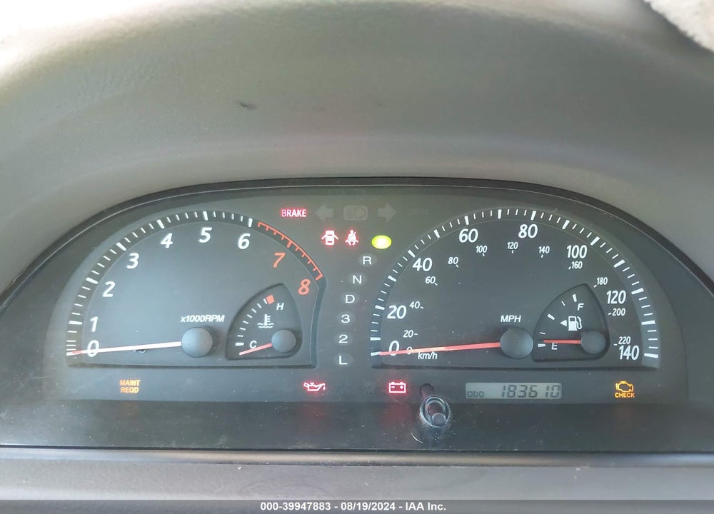 2004 TOYOTA CAMRY LE V6 VIN: 4T1BF32K04U571456