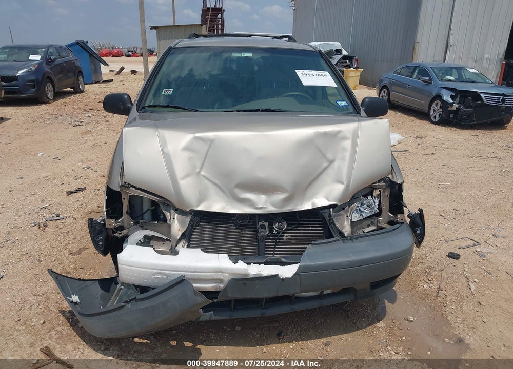 2002 TOYOTA SIENNA LE/XLE VIN: 4T3ZF13CX2U474456