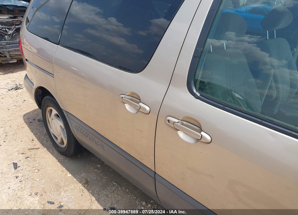2002 TOYOTA SIENNA LE/XLE VIN: 4T3ZF13CX2U474456