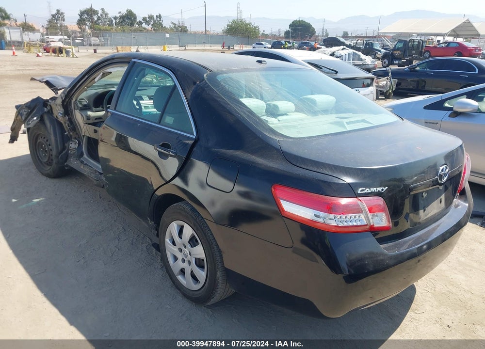2011 TOYOTA CAMRY LE/SE/XLE VIN: 4T4BF3EK7BR175927