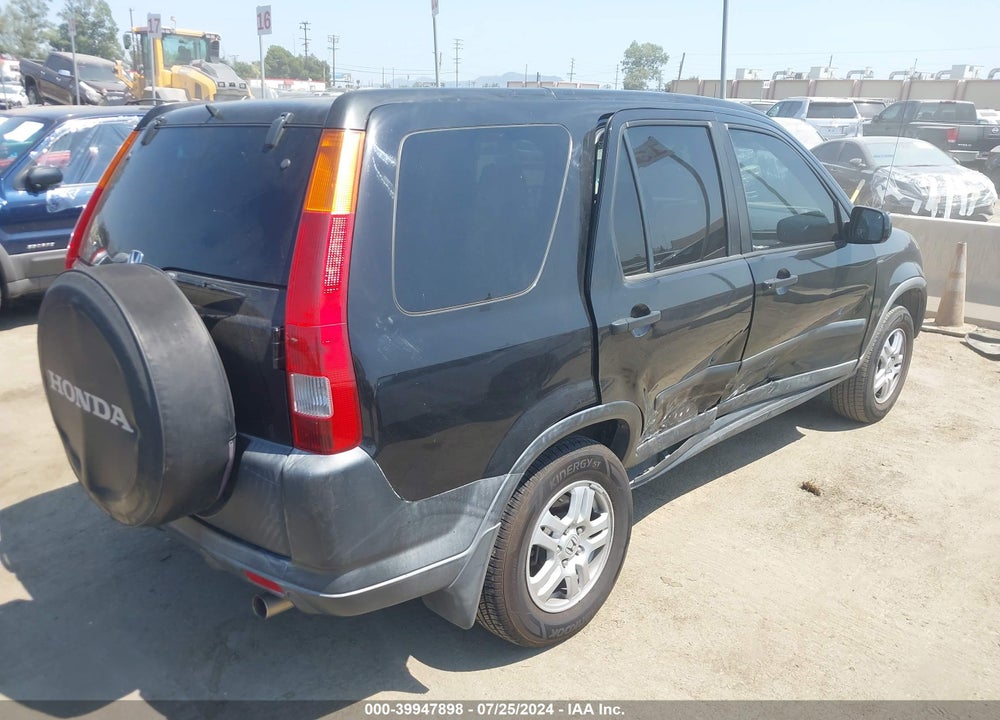 2004 HONDA CR-V EX VIN: JHLRD788X4C059451