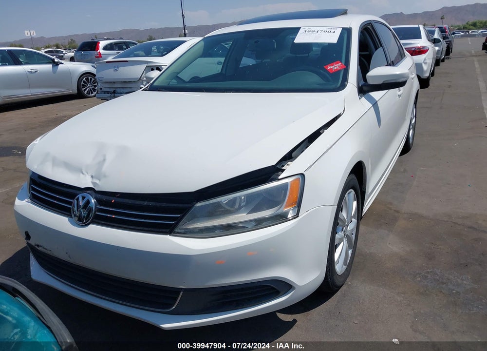 2013 VOLKSWAGEN JETTA 2.5L SE VIN: 3VWDP7AJ2DM441299