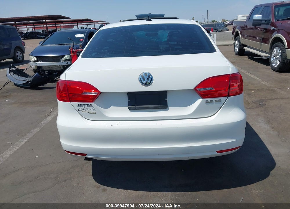 2013 VOLKSWAGEN JETTA 2.5L SE VIN: 3VWDP7AJ2DM441299
