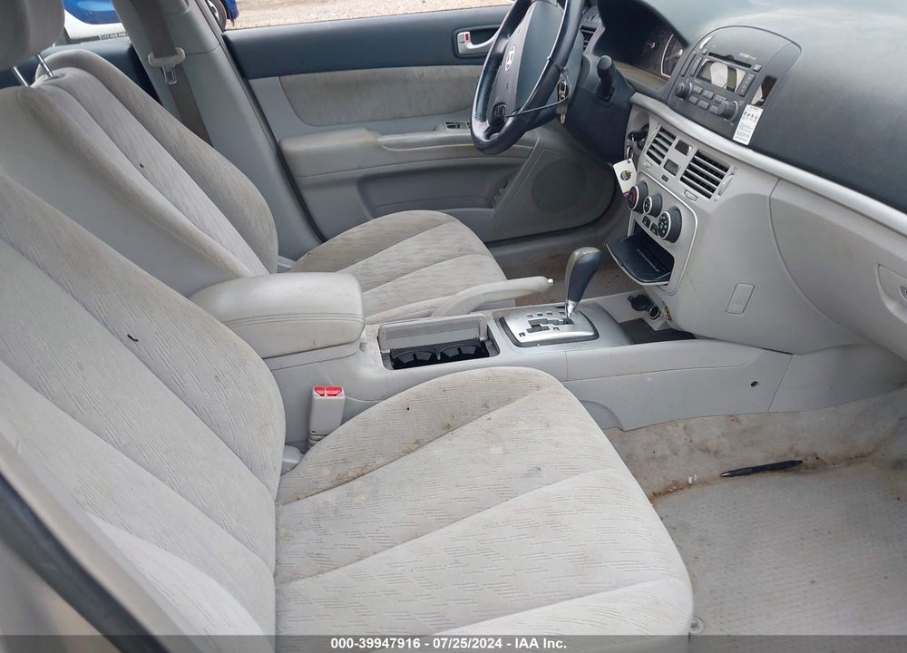 2006 HYUNDAI SONATA GL VIN: KMHET46C86A090440
