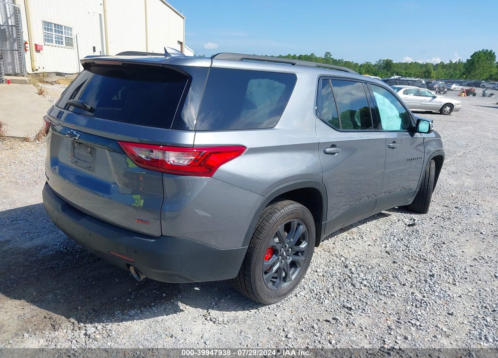 2021 CHEVROLET TRAVERSE FWD RS VIN: 1GNERJKW7MJ244061