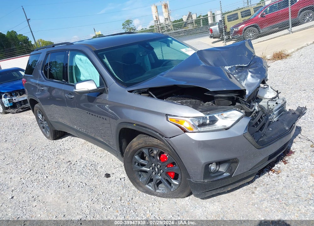 2021 CHEVROLET TRAVERSE FWD RS VIN: 1GNERJKW7MJ244061
