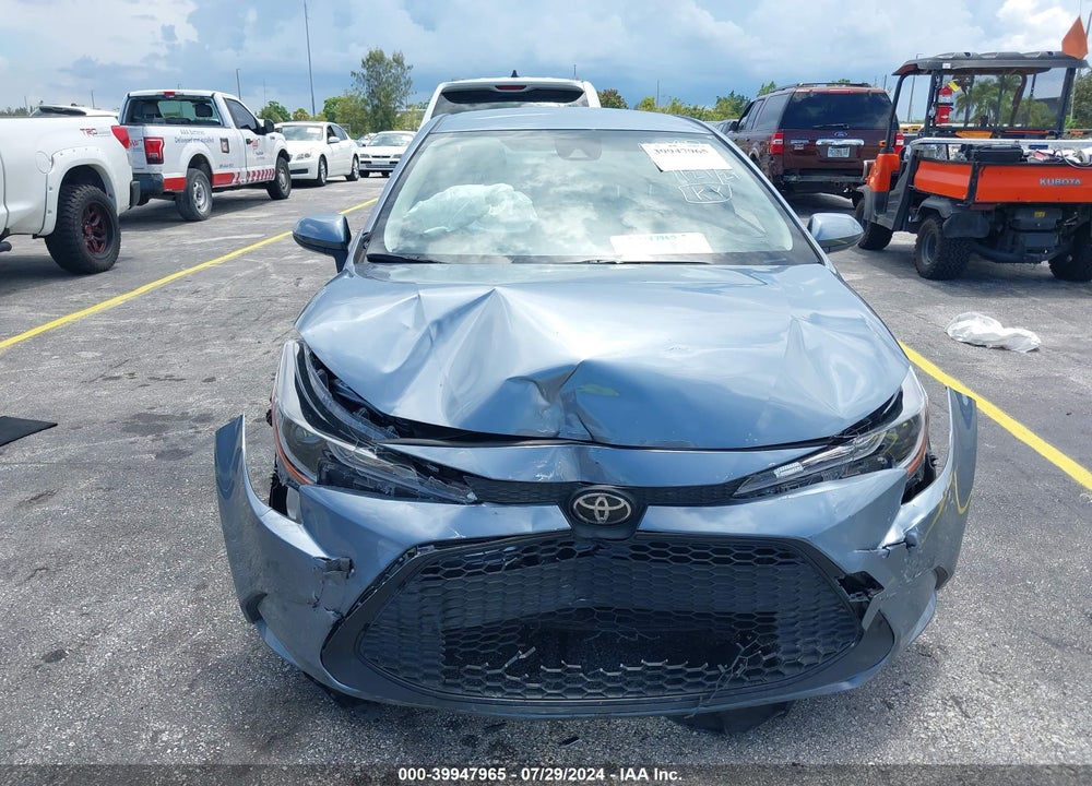 2021 TOYOTA COROLLA LE VIN: JTDEPMAE1MJ189339