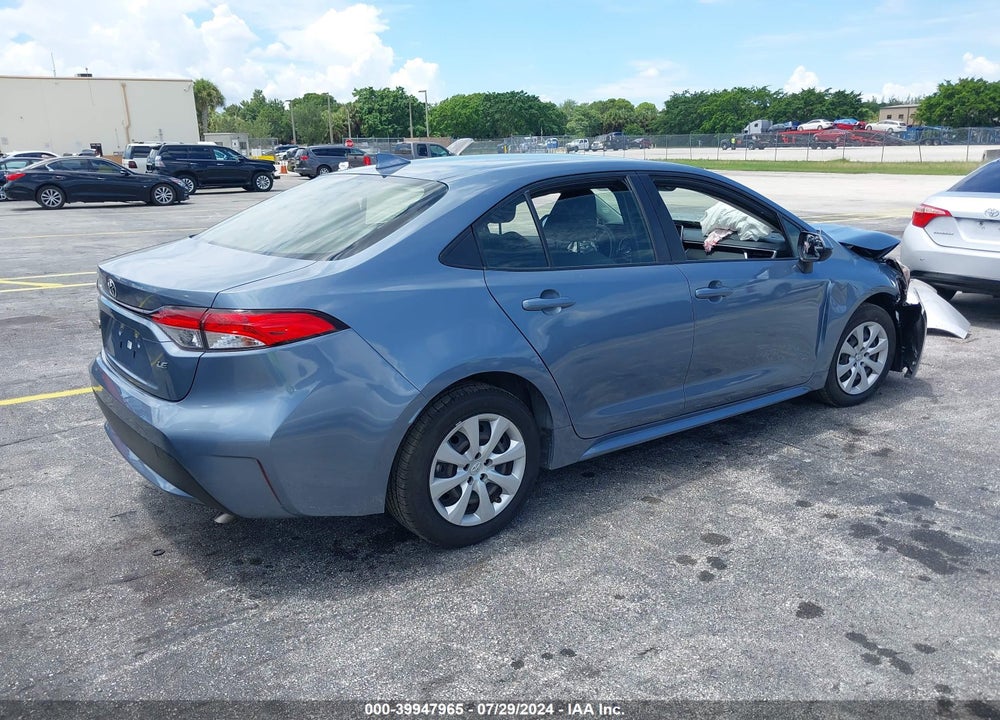 2021 TOYOTA COROLLA LE VIN: JTDEPMAE1MJ189339
