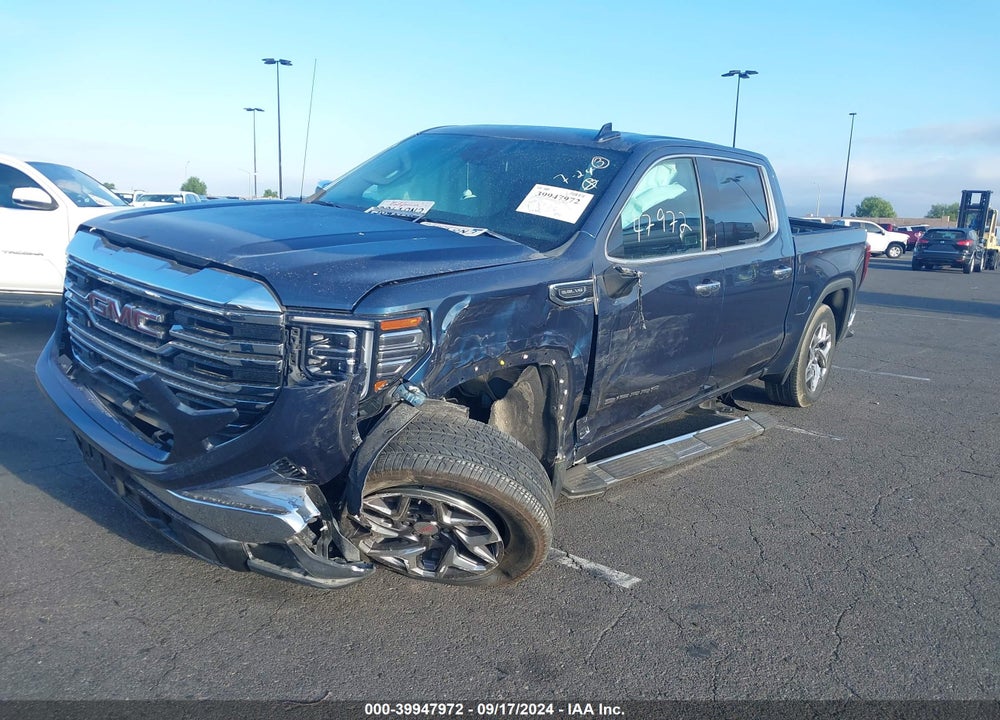 2022 GMC SIERRA 1500 2WD SHORT BOX SLT VIN: 3GTPHDED1NG561417