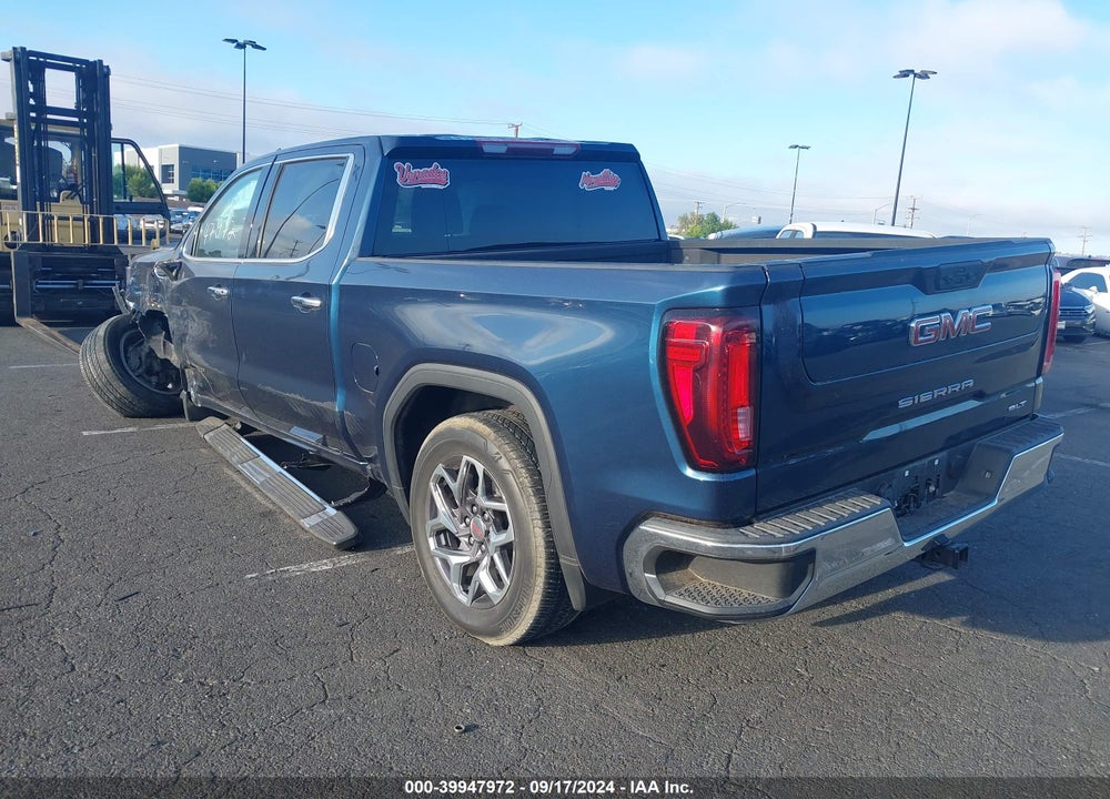 2022 GMC SIERRA 1500 2WD SHORT BOX SLT VIN: 3GTPHDED1NG561417