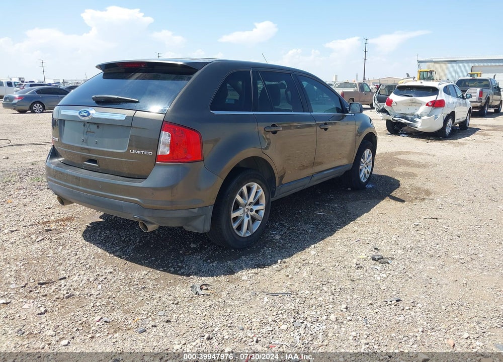 2011 FORD EDGE LIMITED VIN: 2FMDK3KC5BBA89601