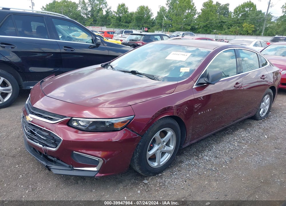 2016 CHEVROLET MALIBU LS VIN: 1G1ZB5ST6GF260585