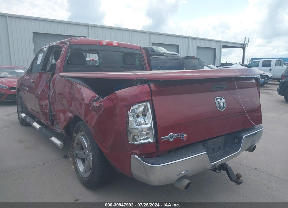 2012 DODGE RAM 1500 VIN: 1C6RD6GT7CS302030