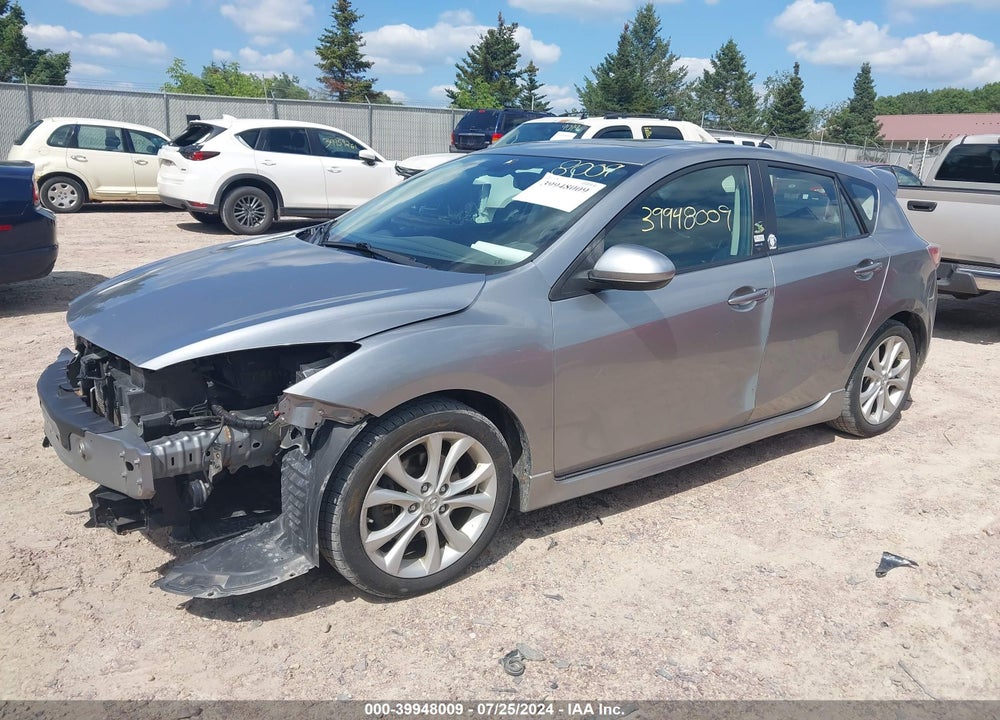 2010 MAZDA 3 S GRAND TOURING VIN: JM1BL1H56A1334826