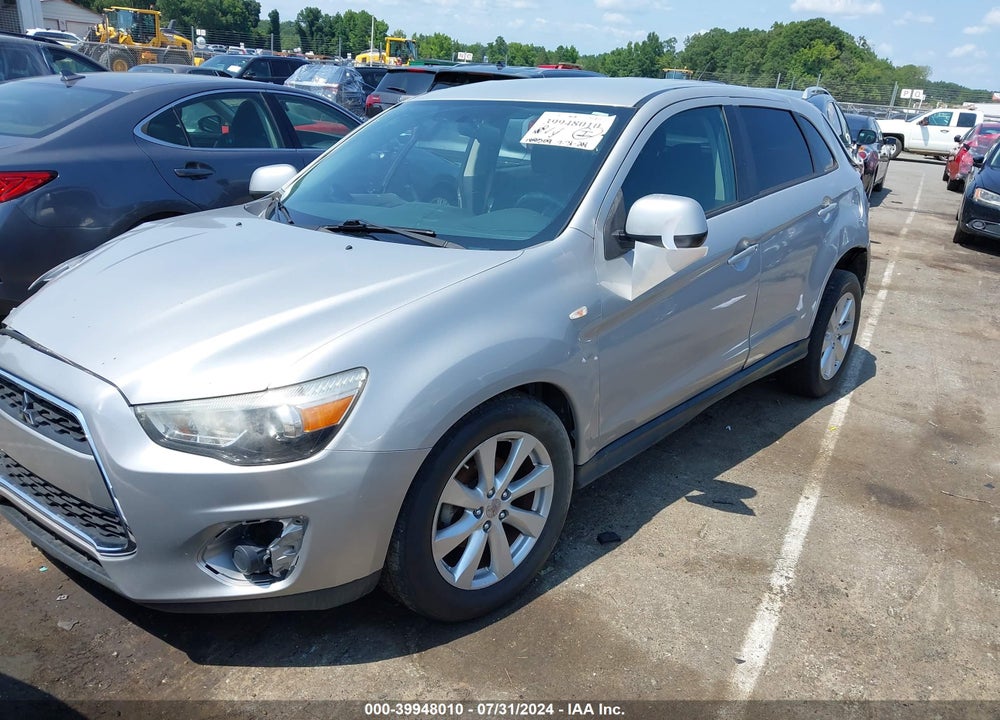 2015 MITSUBISHI OUTLANDER SPORT ES VIN: 4A4AP3AU2FE024209