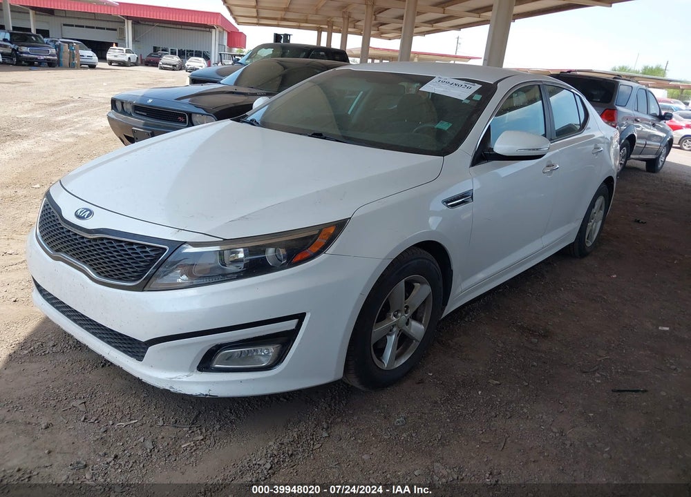 2015 KIA OPTIMA LX VIN: KNAGM4A77F5665038