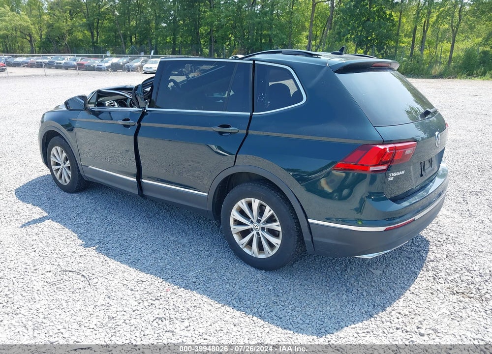 2018 VOLKSWAGEN TIGUAN 2.0T SE/2.0T SEL VIN: 3VV2B7AX6JM139122