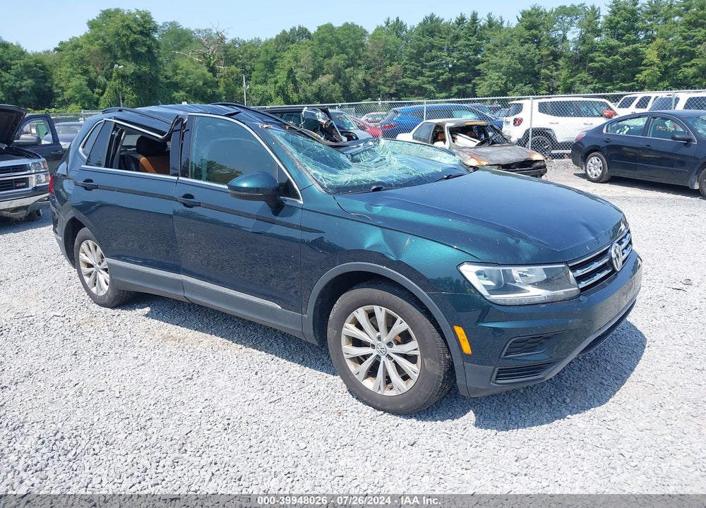 2018 VOLKSWAGEN TIGUAN 2.0T SE/2.0T SEL VIN: 3VV2B7AX6JM139122
