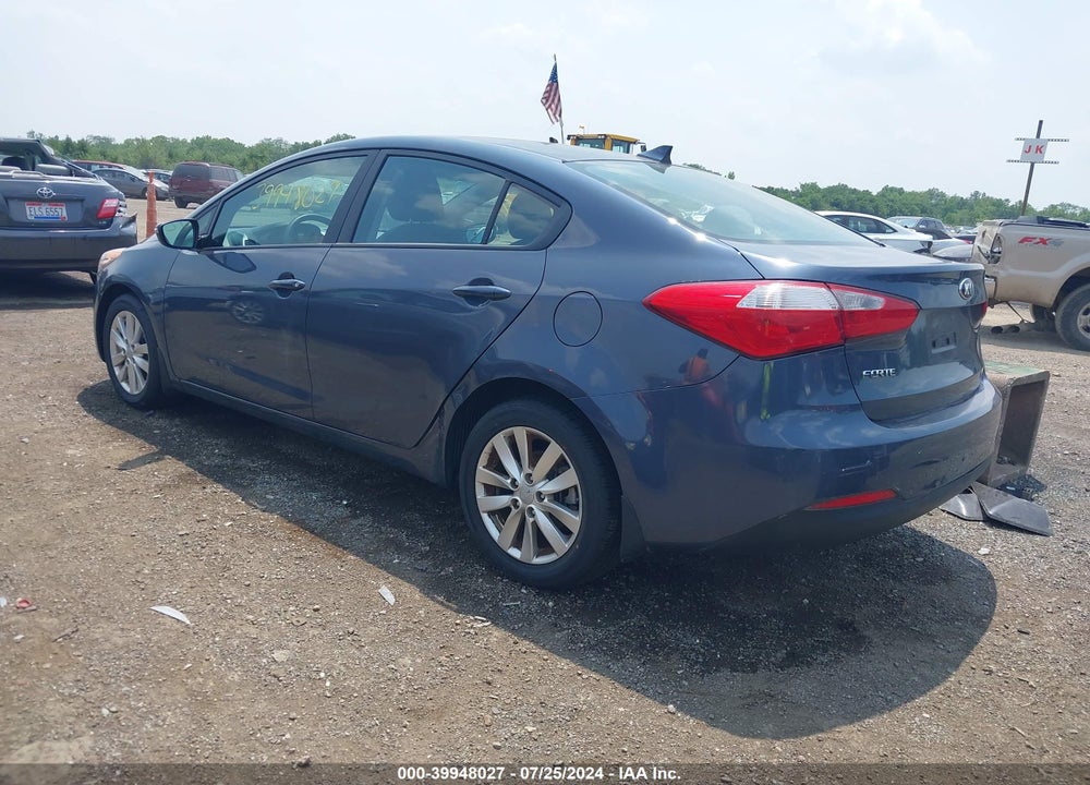2014 KIA FORTE LX VIN: KNAFX4A64E5192322