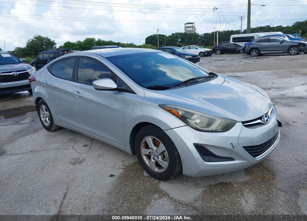 2014 HYUNDAI ELANTRA SE VIN: KMHDH4AE9EU220681