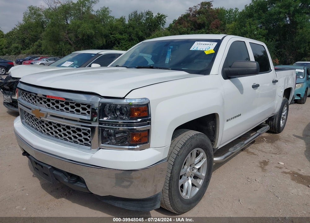 2014 CHEVROLET SILVERADO 1500 1LT VIN: 3GCUKREC9EG449487