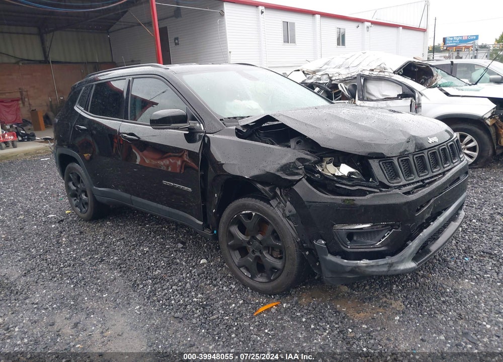 2018 JEEP COMPASS LIMITED FWD VIN: 3C4NJCCB7JT155974