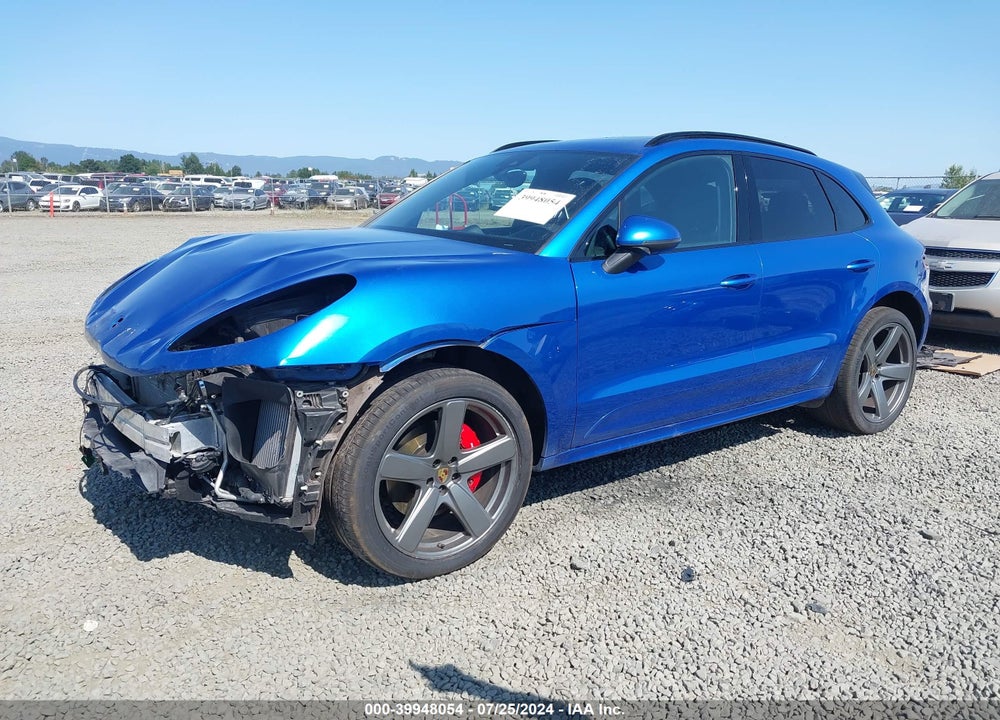 2015 PORSCHE MACAN TURBO VIN: WP1AF2A50FLB95211