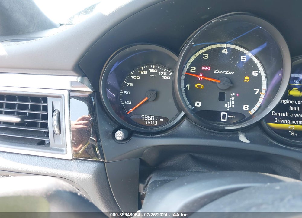 2015 PORSCHE MACAN TURBO VIN: WP1AF2A50FLB95211