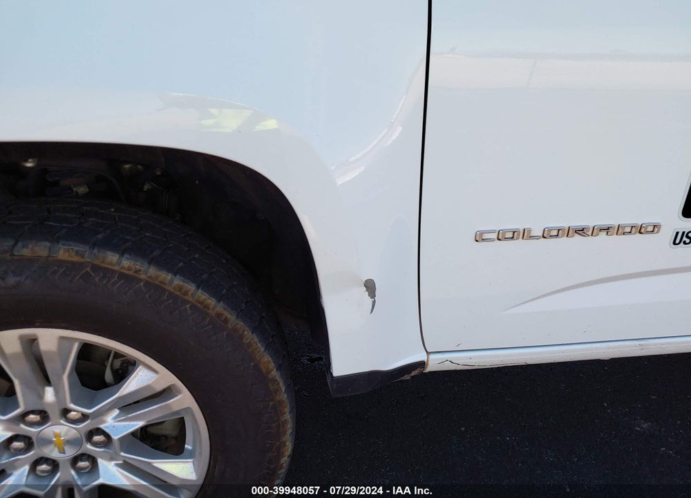 2021 CHEVROLET COLORADO 4WD LONG BOX LT VIN: 1GCHTCEA5M1237533