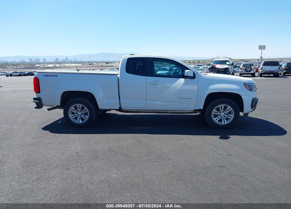 2021 CHEVROLET COLORADO 4WD LONG BOX LT VIN: 1GCHTCEA5M1237533