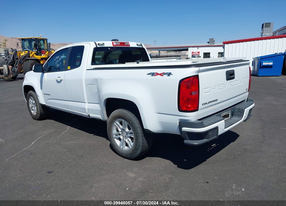 2021 CHEVROLET COLORADO 4WD LONG BOX LT VIN: 1GCHTCEA5M1237533