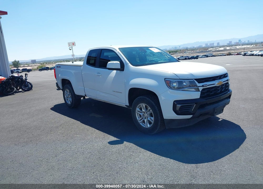 2021 CHEVROLET COLORADO 4WD LONG BOX LT VIN: 1GCHTCEA5M1237533